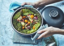 Oala Cocotte, ceramica, 26,5cm/4L, "Delight", Slate - Emile Henry