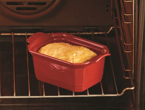 Vas Terrine, ceramica, 19x12cm/0,63L, Burgundy - Emile Henry