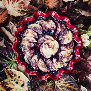 Tava ceramica, 27cm/1L, Burgundy - Emile Henry