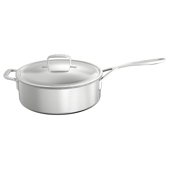 Tigaie saute cu capac 5-ply, 28 cm/5,7 l, "Intense", inox - Demeyere