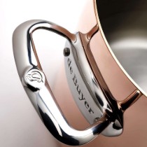 Oala cupru-inox, cu capac, 28cm/8L, "Inocuivre" - de Buyer