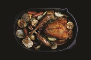 Tava pentru friptura, aluminiu, 32 x 22 cm - AMT Gastroguss