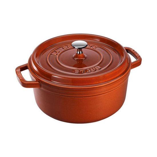 Oala Cocotte fonta, 26cm/5,2L, Cinnamon - Staub