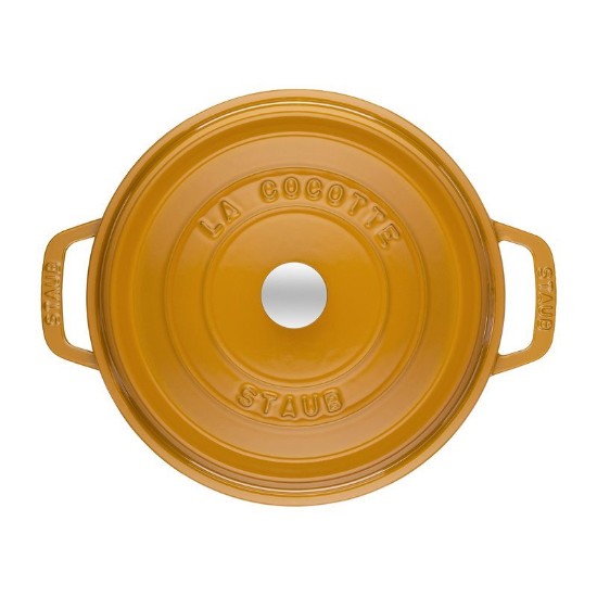 Oala Cocotte fonta, 28cm/6,7L, Mustard - Staub