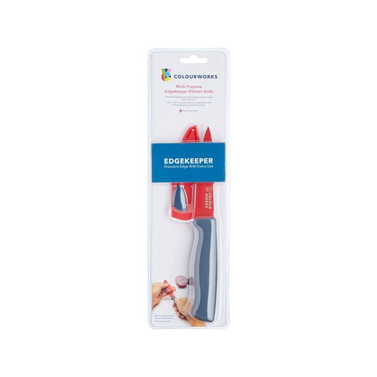 Cutit pentru decojit 9,5 cm, Rosu - Kitchen Craft