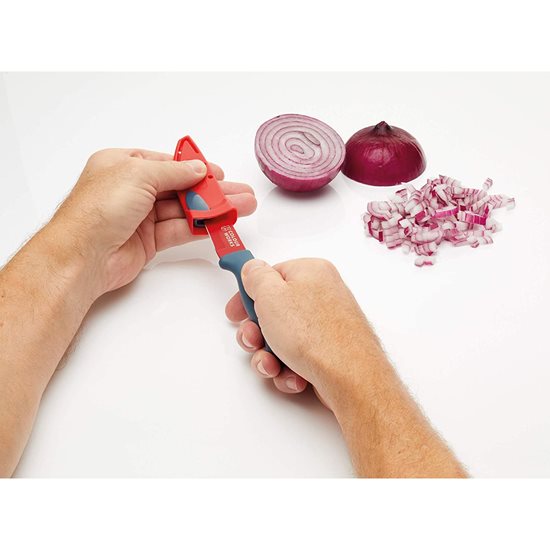 Cutit pentru decojit 9,5 cm, Rosu - Kitchen Craft