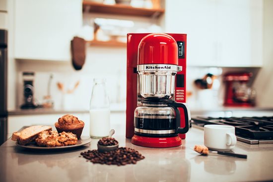 Cafetiera programabila, 1200 W, Empire Red - KitchenAid