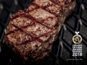 Tigaie grill patrata, aluminiu, 28 x 28 cm, inductie - AMT Gastroguss