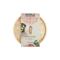 Set pentru gatit la aburi, bambus, 20 cm - Kitchen Craft