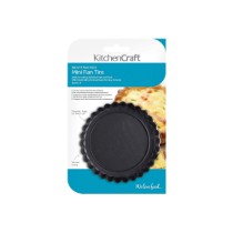 Set 4 forme pentru mini-tarte, otel, 10 cm - Kitchen Craft