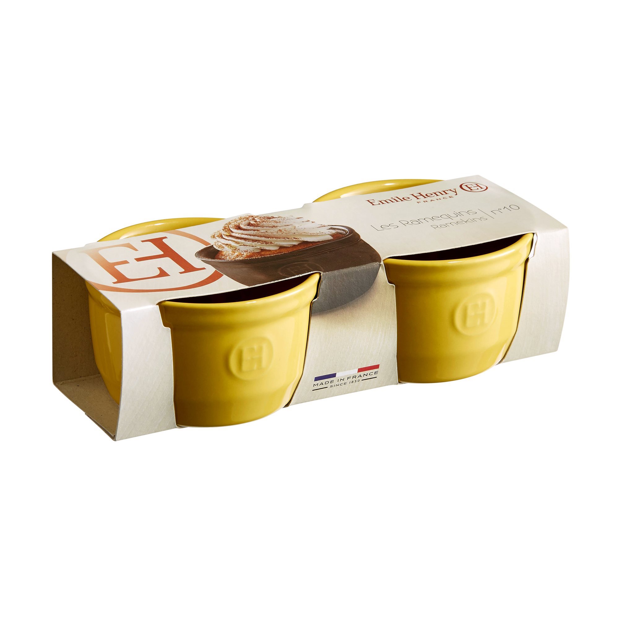 Set 2 boluri ramekin, Provence Yellow Emile Henry