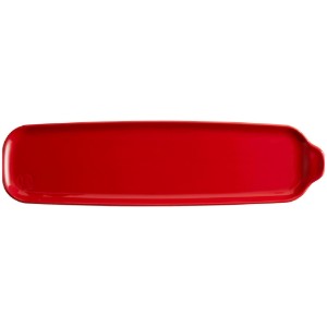 Platou servire din ceramica, 42x11cm, "Aperitivo", Burgundy - Emile Henry