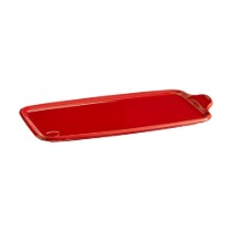 Platou ceramica, 31x16cm, "Aperitivo", Burgundy - Emile Henry