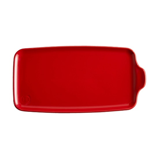 Platou ceramica, 31x16cm, "Aperitivo", Burgundy - Emile Henry