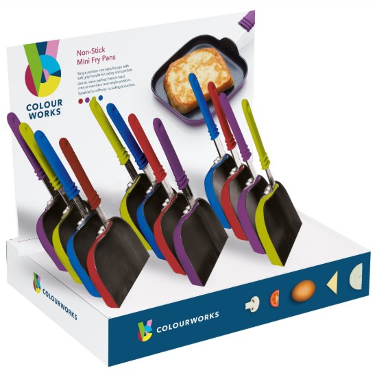 Mini tigaie patrata 14,5 cm - Colourworks