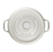 Oala Cocotte fonta, 28cm/6,7L, White Truffle - Staub