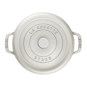 Oala Cocotte fonta, 28cm/6,7L, White Truffle - Staub