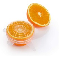 Set 6 capace flexibile, din silicon - Kitchen Craft
