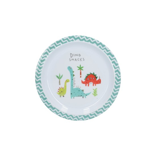 Farfurie copii 21 cm "Hungrysaurus", melamina - Kitchen Craft