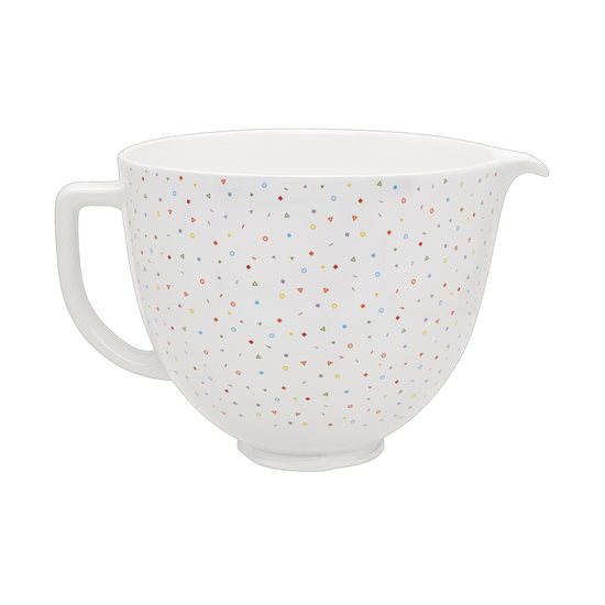 Bol ceramica 4,7 L, Confetti Sprinkle - KitchenAid