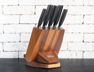 Set cutite 6 piese, suport rotativ - Zokura
