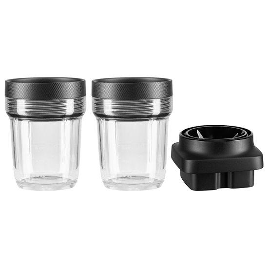 Set 2 recipiente cu lame pentru Blender K400, 0,2 L - KitchenAid