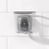 Suport cu ventuza pentru accesorii baie, plastic, "StrongHold" - OXO