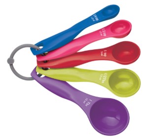 Set 5 lingurite de masurare, plastic - Colourworks