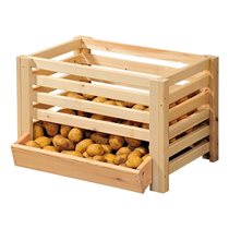 Lada depozitare cartofi 60 x 40, lemn de pin - Kesper