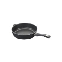 Tigaie adanca, aluminiu, 24cm, inaltime 7 cm, inductie - AMT Gastroguss