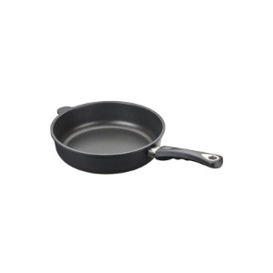 Tigaie adanca, aluminiu, 24cm, inaltime 7 cm, inductie - AMT Gastroguss