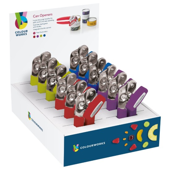 Desfacator conserve, inox - Colourworks