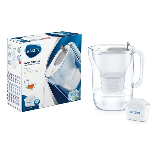 Cana filtranta BRITA Style 2,4L Maxtra+ (grey)