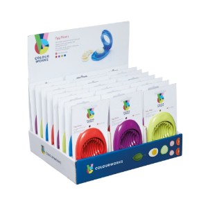 Feliator pentru oua, plastic - Colourworks