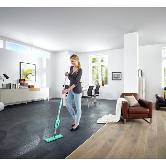 Mop Picobello M Micro Duo cu maner telescopic - Leifheit