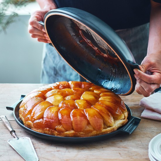 Set Tarte Tatin, 32,5cm/2,65L, "Delight", Slate - Emile Henry
