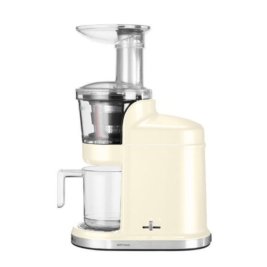 Storcator fructe/legume Slow Juicer Artisan, 250 W, Almond Cream - KitchenAid