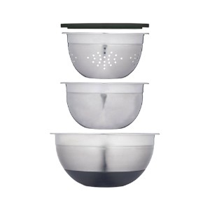 Set boluri 4 piese, inox, “MasterClass” - Kitchen Craft