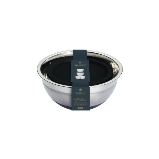 Set boluri 4 piese, inox, “MasterClass” - Kitchen Craft