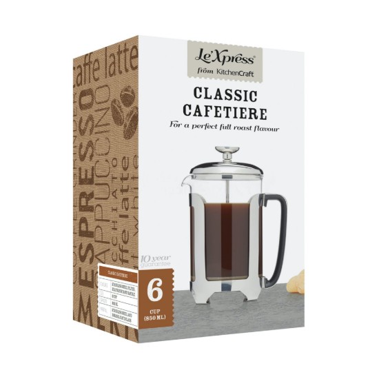 Cafetiera sticla, 850ml, "French Press" - Kitchen Craft