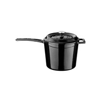 Cratita sos, fonta, 18cm/3,2L "Trendy", Negru - LAVA