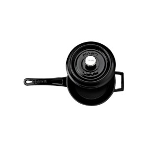 Cratita sos, fonta, 18cm/3,2L, "Trendy", Negru - LAVA
