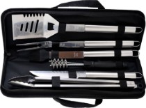 Set 8 piese pentru gratar, inox - Zokura