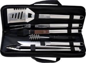 Set 8 piese pentru gratar, inox - Zokura