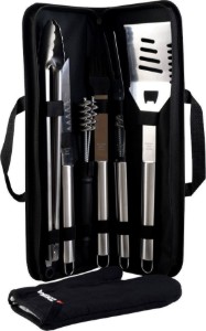 Set 8 piese pentru gratar, inox - Zokura