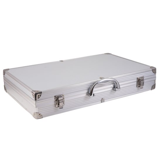 Set 24 piese pentru gratar, inox  - Zokura