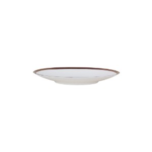 Platou oval, portelan, 24x14cm, "Copper Line" - Porland