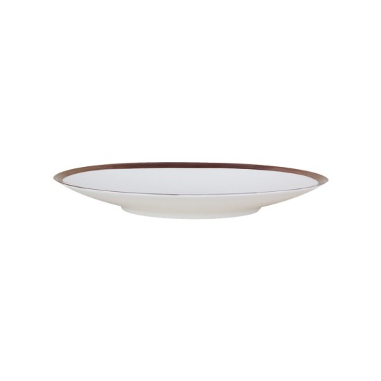 Platou oval, portelan, 30 x 20 cm, "Copper Line" - Porland