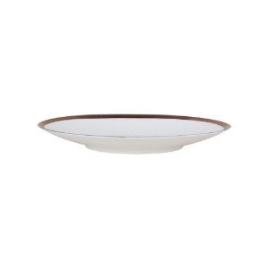 Platou oval, portelan, 30x20cm, "Copper Line" - Porland