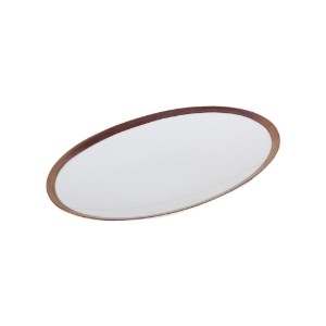 Platou oval, portelan, 30 x 20 cm, "Copper Line" - Porland